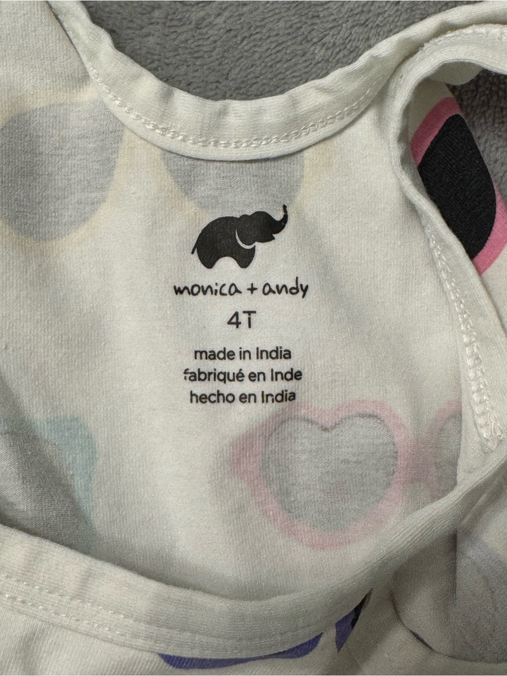 Mommy and Me White Sundress with Colorful Sunglasses Print Mom Small and Kid 4T - Picture 7 of 9